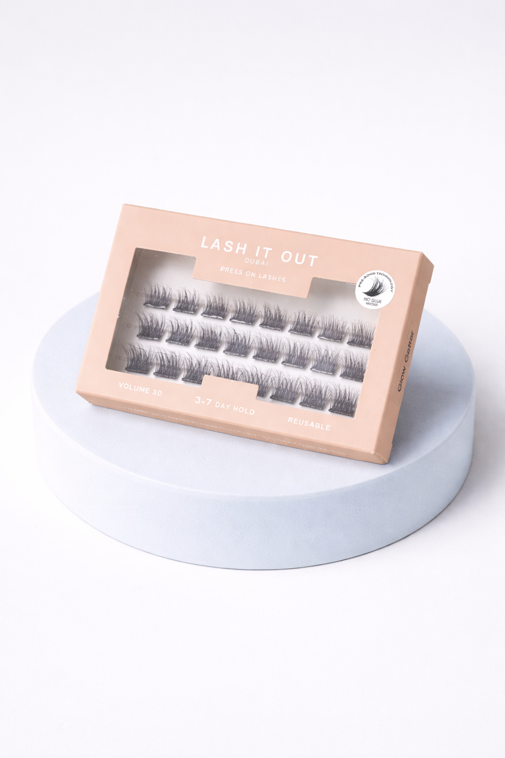 GLOW GETTER Press On Pre-Glued Underlash Extensions